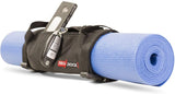 Redrock Inc Yoga Mat Strap Sling with a Built-in Zippered Bag for Phone, Keys, Credit Card Water-Resistant Heavy-Duty Nylon Pocket Quick-Release Buckles, Suitable for All Mat Sizes Pilates Unic Gifts