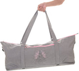 JamPa Yoga Mat Carrier | Yoga Bag with Full Zipper Closing | Adjustable Strap | Many Compartments | Easy to Carry | Extra Wide Mats Will Not Fit